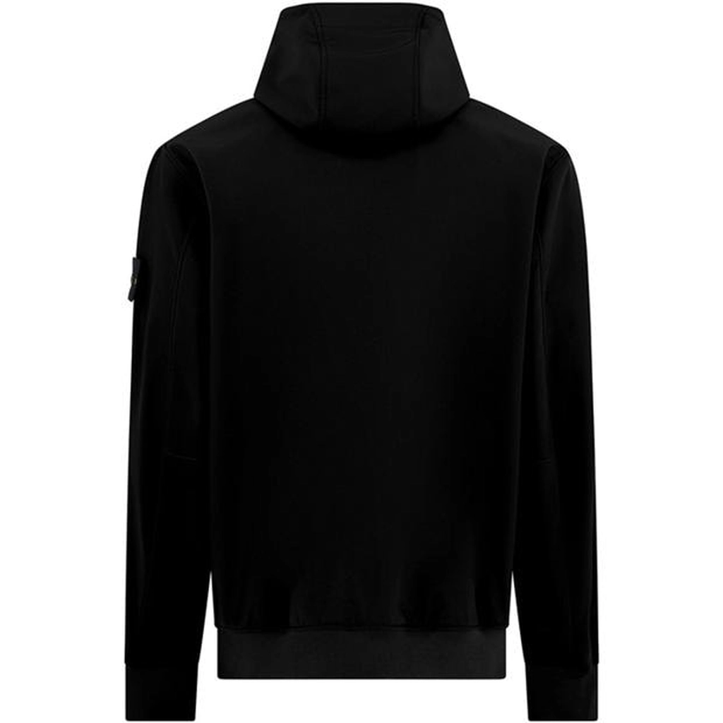 Stone Island Light Soft Shell Jacket Mens - Black